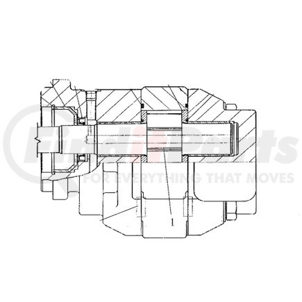02978486 by ALAMO-REPLACEMENT - ALAMO REPLACEMENT HYD MOTOR