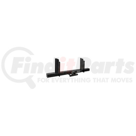 1801060l by BUYERS PRODUCTS - Class 5 62 Inch Service Body Hitch Receiver with 2-1/2 Inch Receiver Tube and 18 Inch Mounting Plates