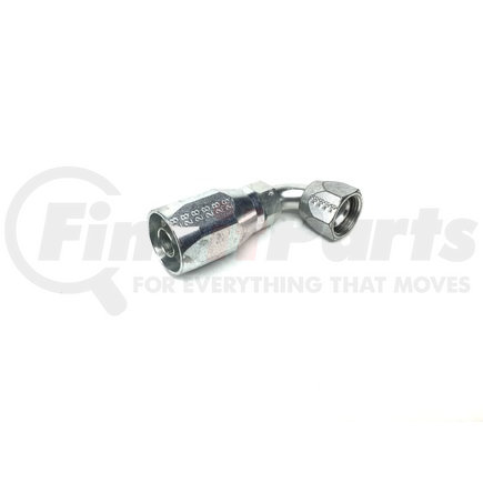 24710N-668 by WEATHERHEAD - Eaton Weatherhead 247 N series Field Attachable Hose Fittings JIC 37 Female Swivel 90 Elbow