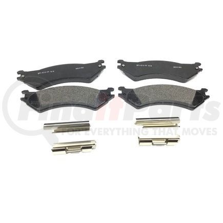 PGD802M by RAYBESTOS - Raybestos Element3 Metallic Brake Pad Set