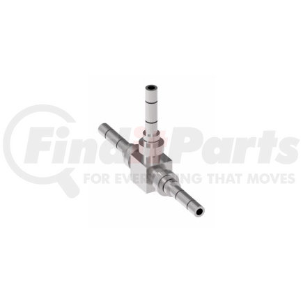 FJ3066-0606S by WEATHERHEAD - Aeroquip Fitting - Hose Fitting, E-Z Clip Splicer Tee