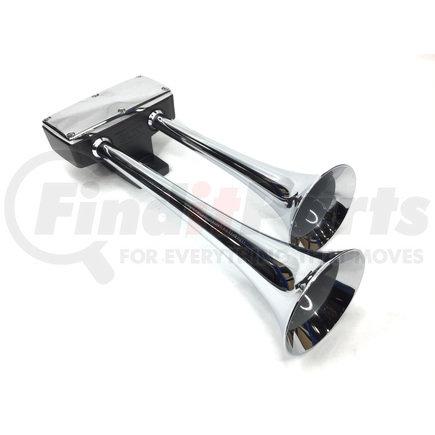 PAI EM54810 Air Horn Kit Air Horn Kit - Round Bell 15-1/2 Overall Length 7/16in-24 Straight Female Port