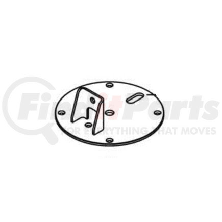 90531001 by SAF-HOLLAND - Air Suspension Spring Bracket - Plate Mounting