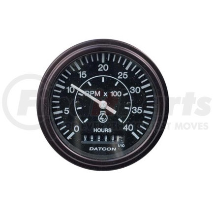 103686 by DATCON INSTRUMENT CO. - Tachometer with Hourmeter (86mm/3.375”)
