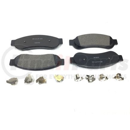 PGD1334M by RAYBESTOS - Raybestos Element3 Metallic Brake Pad Set