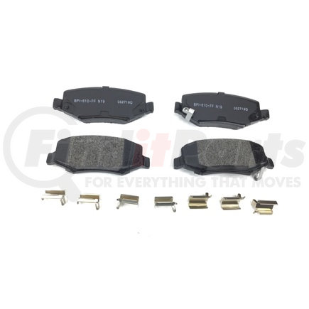 PGD1274M by RAYBESTOS - Raybestos Element3 Metallic Brake Pad Set