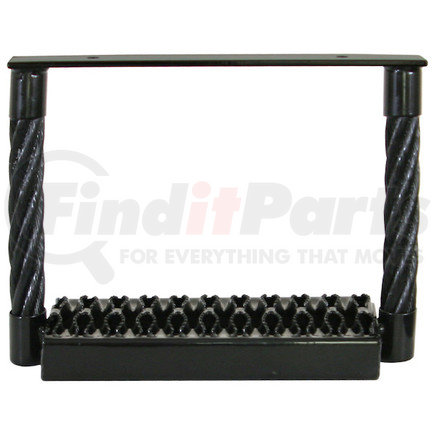 5231515 by BUYERS PRODUCTS - Black Powder Coated Cable Type Truck Step - 15 x 15 x 4.75in. Deep