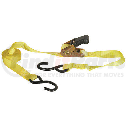 rtd211218 by BUYERS PRODUCTS - 1 Inch x 12 Foot Ratchet Strap Tie Down (2-Pack) - Sold in Cases of Four (Eight total straps per case)