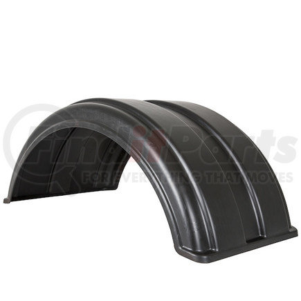 8590017 by BUYERS PRODUCTS - Fender - Full Radius, Poly, To Fit 16-1/2 in. Dual Wheels