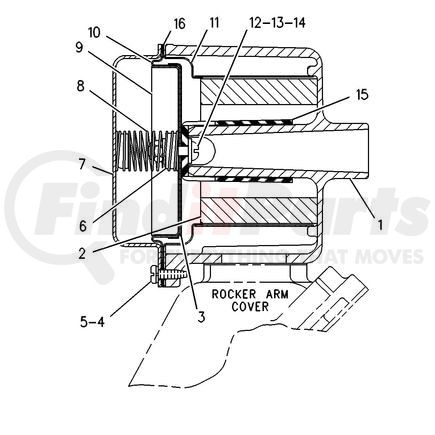 1288011 by CATERPILLAR - VALVE AS