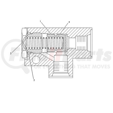 1418288 by CATERPILLAR - VALVE GP-R