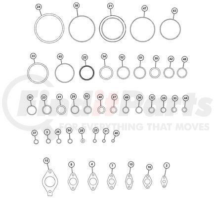 1296220 by CATERPILLAR - GASKET KIT