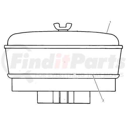 1306859 by CATERPILLAR - Caterpillar-Replacement, Replacement Precleaner