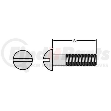 4B1221 by CATERPILLAR - SCREW