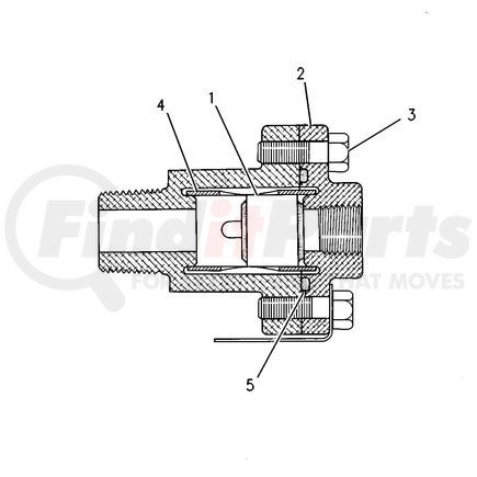 5D3056 by CATERPILLAR - VALVE A