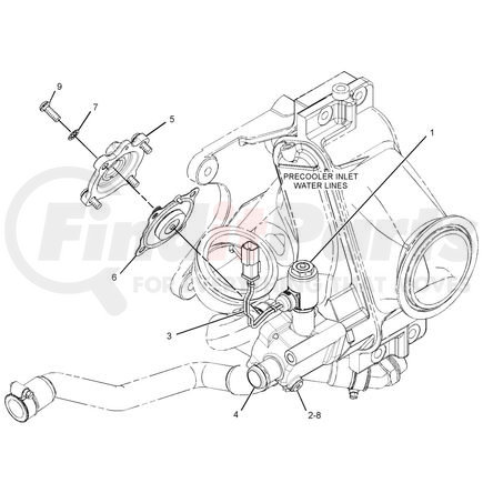 2442829 by CATERPILLAR - VALVE G