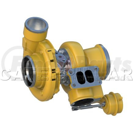 3460557 by CATERPILLAR - Turbocharger - Enhances Engine Efficiency, 17 in. Height, 15.6 in. Length