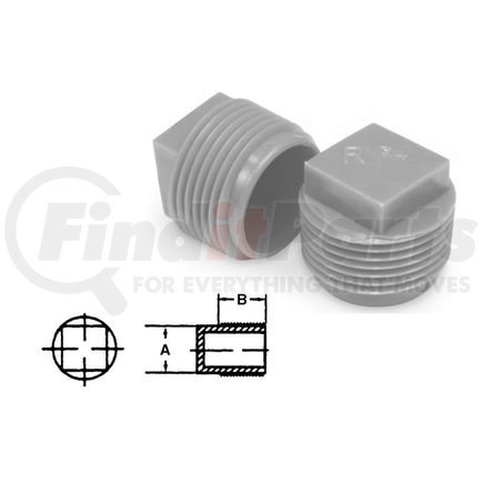 Caterpillar 9U7098 SQ HEAD PLUG