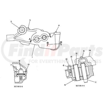 Caterpillar 6I1343 PUMP GP