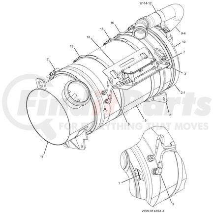 3272163 by CATERPILLAR - FILTER GP-PT