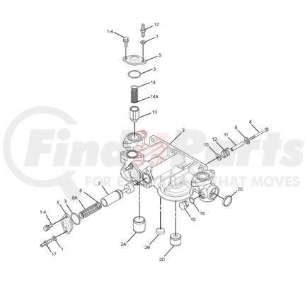 1661329 by CATERPILLAR - FILTER BASE