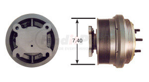 99197 by KIT MASTERS - Remanufactured Fan Clutch - GoldTop