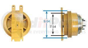 99294 by KIT MASTERS - Engine Cooling Fan Clutch - GoldTop, 7.54" Back Pulley, 9.04" Front Pulley