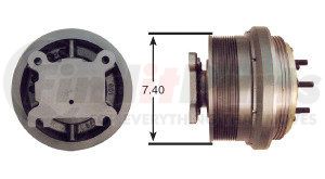 99373 by KIT MASTERS - Remanufactured Fan Clutch - GoldTop