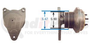 99491 by KIT MASTERS - Remanufactured Fan Clutch - GoldTop