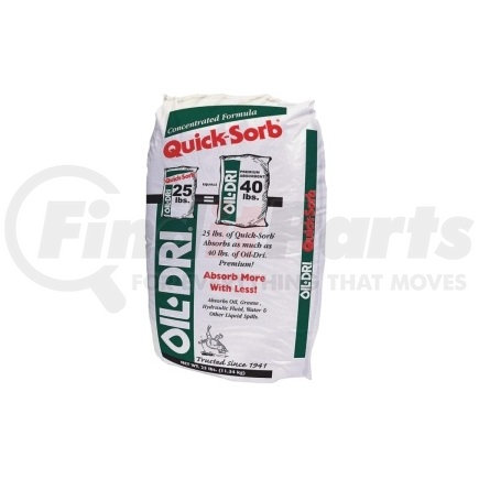 I05025-G70 by OIL-DRI - Clay Absorbent QuickSorb 25-lb Bag