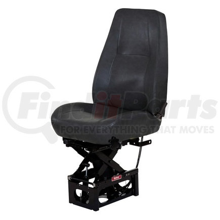 50765005 by NATIONAL SEATING - Air Seat - Mid Back — Black Vinyl