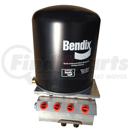 K049199BXW by BENDIX - AD-IS Air Brake Dryer - with Drain Valve