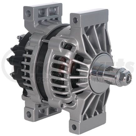 8600417 by DELCO REMY - 28SI Alternator - New, 12V, 200A, Pad Mount, Remote Sense, Negative Ground