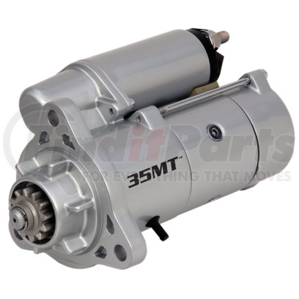 8200835 by DELCO REMY - Starter Motor - 35MT Model, 24V, SAE 1 Mounting, 10Tooth, Clockwise