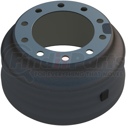 80002-018 by ACCURIDE - Trident® Brake Drum, Composite, Outboard, 16.50x7.00