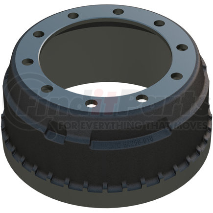 54258-018 by ACCURIDE - Brake Drum, Cast Iron, Outboard, 16.50x6.00