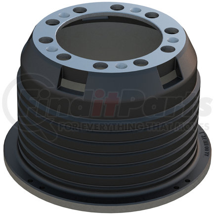 52336-108 by ACCURIDE - Brake Drum, Cast Iron, n/a, 14.50x10.00