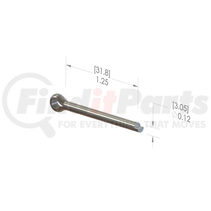 84261 by SAF-HOLLAND - Cotter Pin - 1/8 in. x 1-1/4 in.
