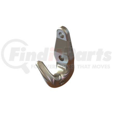 TH-10050-3R by SAF-HOLLAND - Tow Hook - 2 in. Opening, RH, 26,000 lb Max Drawbar Pull, Black Armour