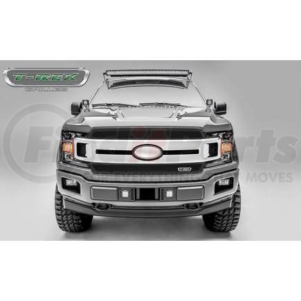 51711 by T-REX - Upper Class Grille, Black, Mild Steel, 2 Pc, Overlay/Insert