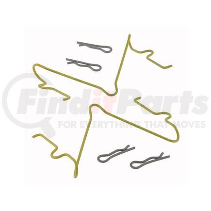 H15506A by RAYBESTOS - Raybestos R-Line Disc Brake Hardware Kit