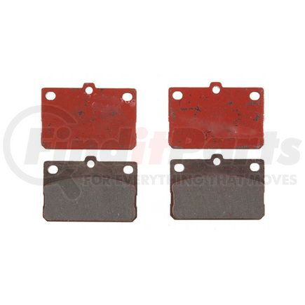 Raybestos PGD169 Disc Brake Pad Set Raybestos Element3 Organic Brake Pad Set