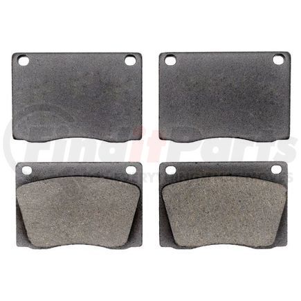 PG-D4 by RAYBESTOS - Raybestos Element3 Organic Brake Pad Set