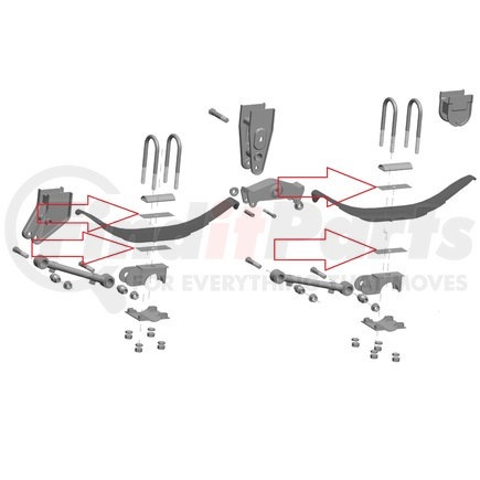 1735001 by HUTCHENS - GALVANIZED SPG LINER-3X7.5 W/