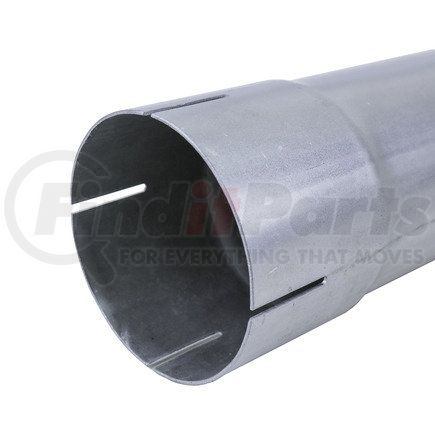 46010A by POWER PRODUCTS - Exhaust Stack Pipe, 4" ID x 60" Tall, Straight Cut, Aluminized