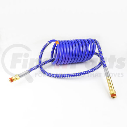 11-5402 by PHILLIPS INDUSTRIES - Air Brake Hose Assembly - 15 ft., Blue (Service), 40 in. Lead, Coil Only