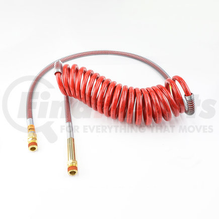 11-3380 by PHILLIPS INDUSTRIES - Air Brake Hose Assembly - Red (emergency) coil only with 40 in. Lead