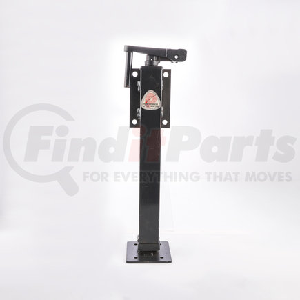 800P-15-829 by PREMIER - 800 Series Jiffy Jack - 15" Travel Length, with 729 Sand Shoe, Fixed Trailer Mounting, with Spring Assembly