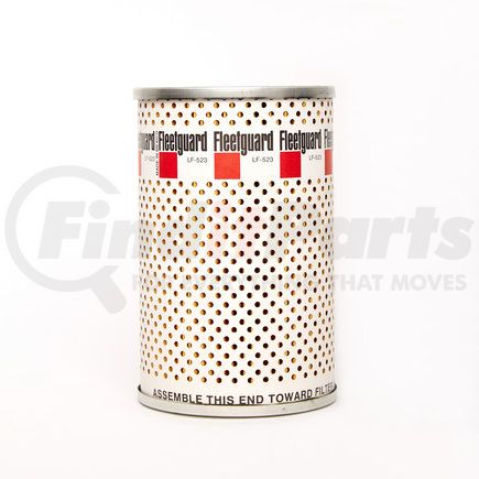 LF523 by FLEETGUARD - Engine Oil Filter - 7 in. Height, 4.52 in. (Largest OD), Cartridge, Case IH 213445R91