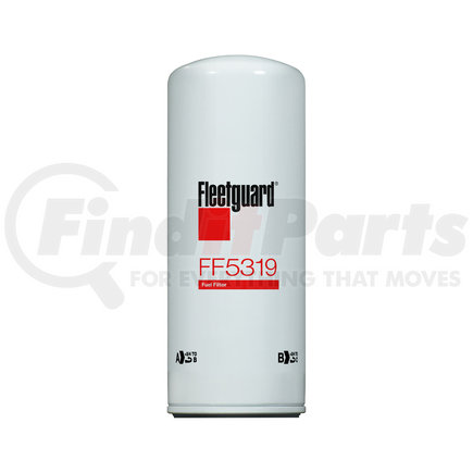 FF5319 by FLEETGUARD - Fuel Filter - Spin-On, 9.47 in. Height, Baldwin BF7587